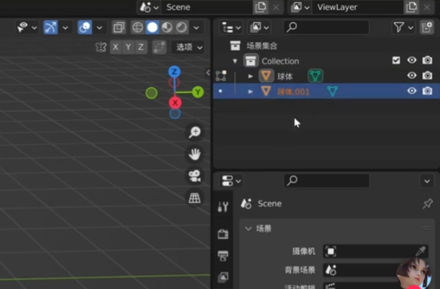 blender合并物体分离