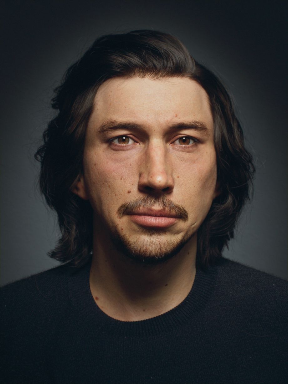 Adam Driver 肖像成品