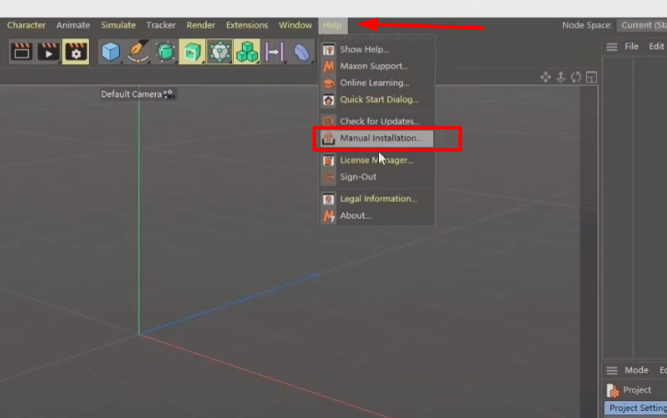 C4D安装中文语言包