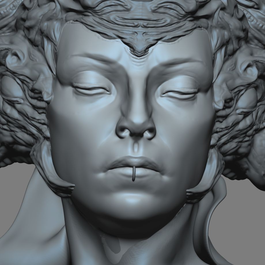 脸部雕刻,ZBrush教程,Blender教程