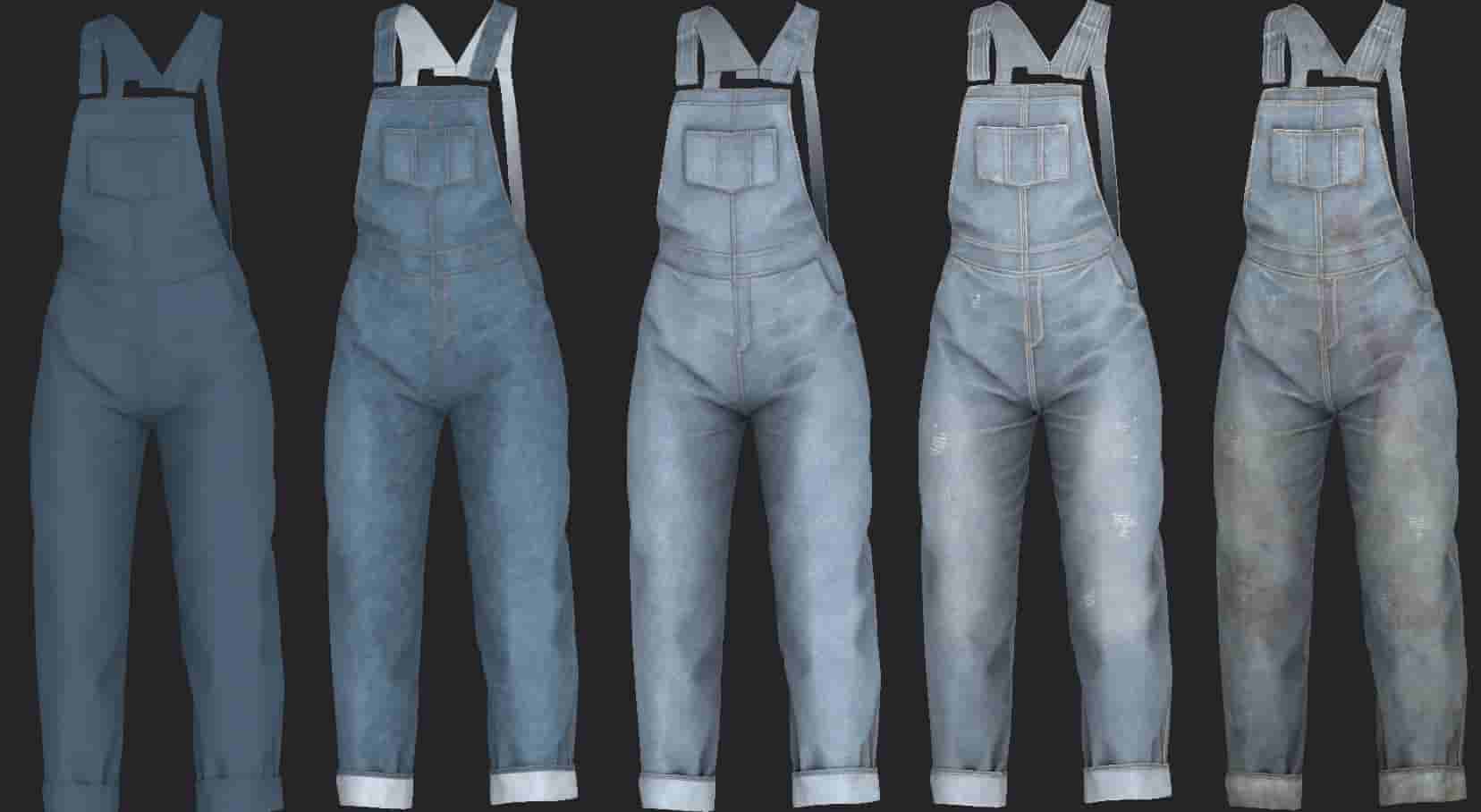 Survivor项目衣服模型