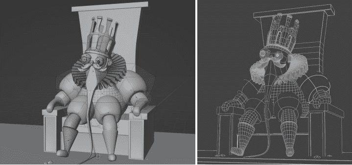 使用Blender制作、渲染《国王万岁》幕后花絮4