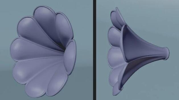 留声机喇叭建模渲染1