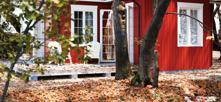 在Blender中制作秋天的红色小屋-Renderbus云渲染农场