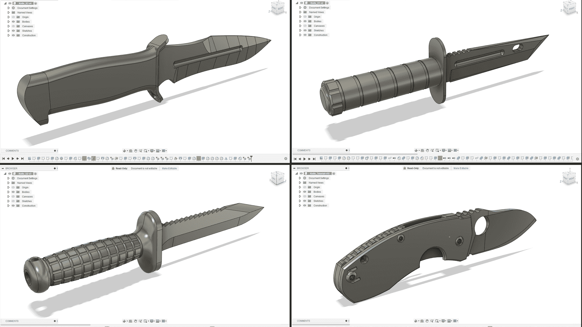 Shooting Knife项目设计参考文献