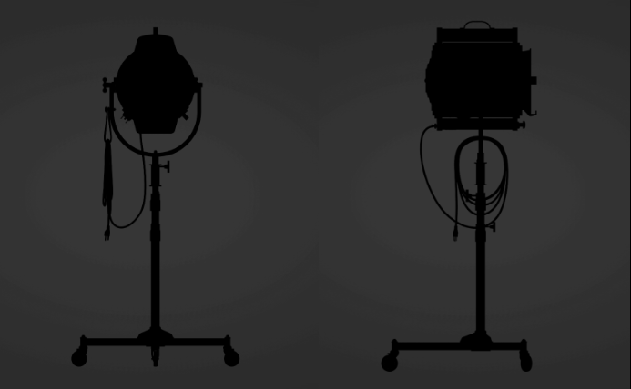 3D灯具模型剪影