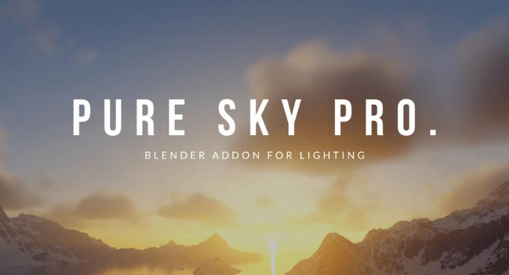 Pure-Sky Pro for Cycles