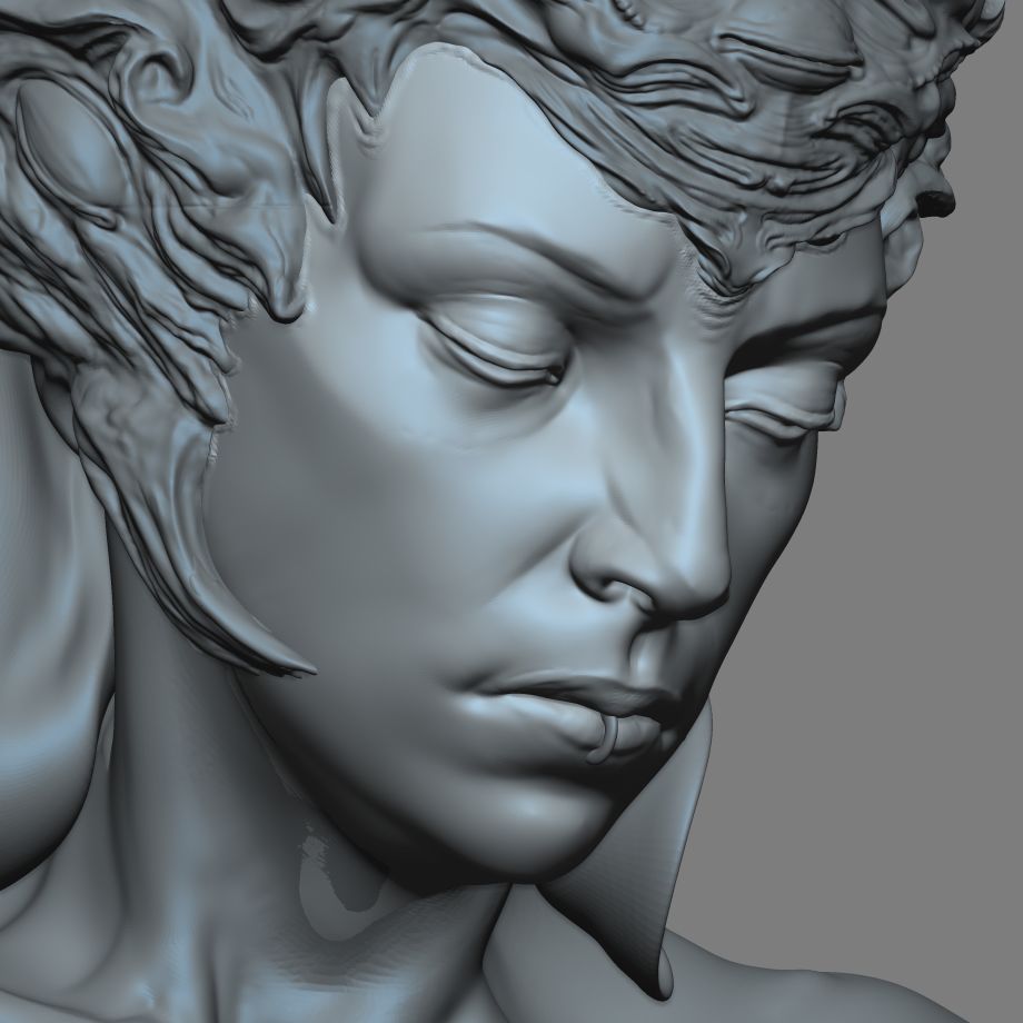 脸部雕刻,ZBrush教程,Blender教程