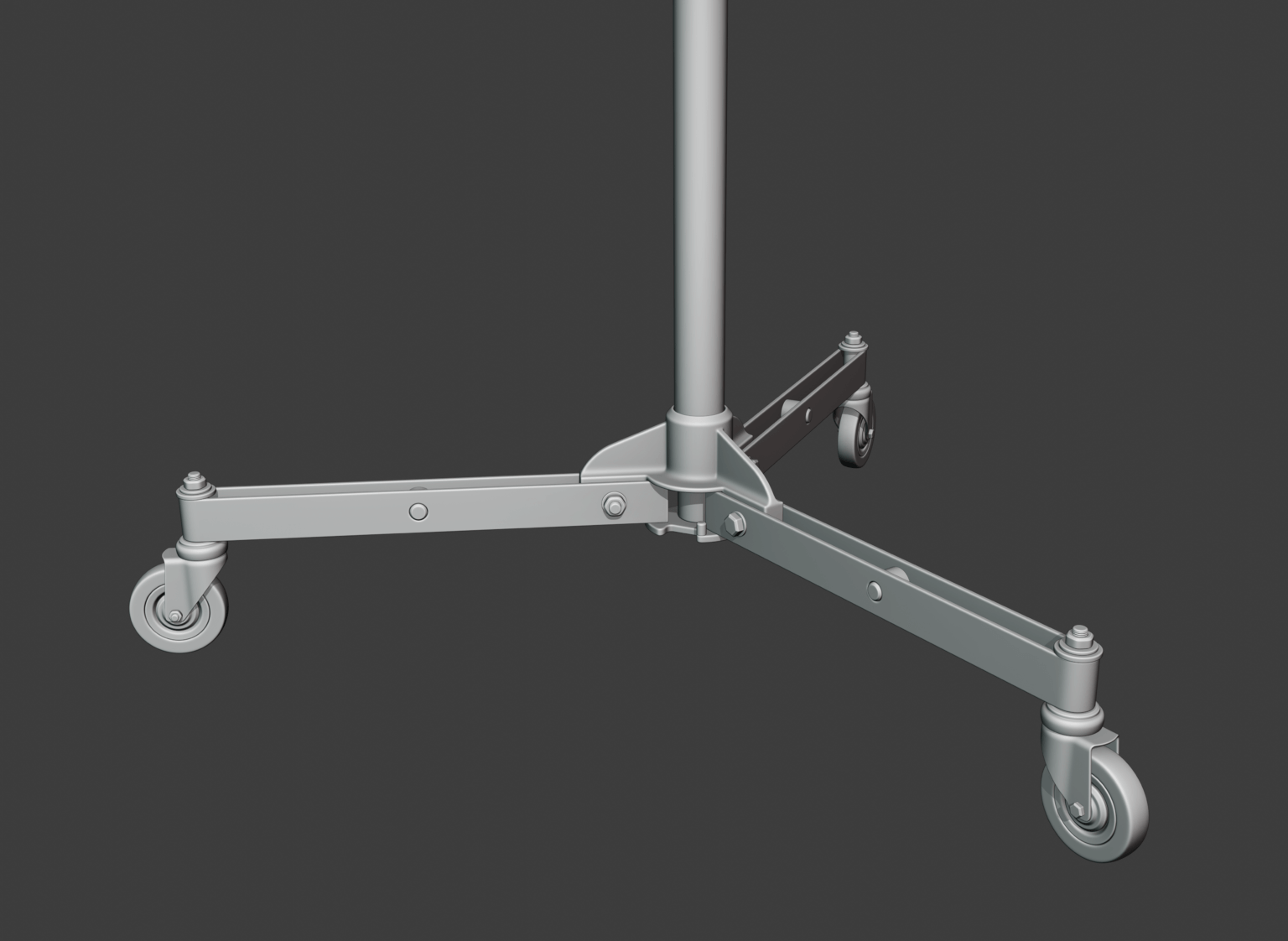 模型移至Zbrush，并添加损坏和凹痕